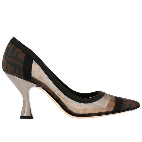 fendi pumps brown|fendi pumps for women.